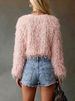 Handmade Tassel Knit Pullover