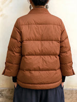 Elegant Quilted Open-Front Puffer Jacket