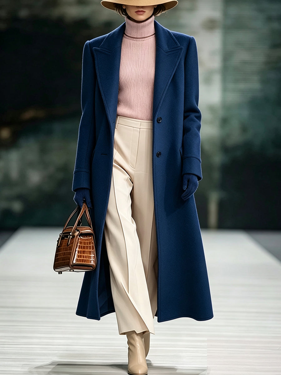 Elegant And Classic Long Coat