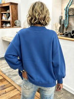 Cozy Chic Oversized V-neck Button-down Cardigan