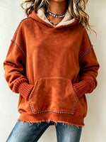 Casual, Thick, Loose-fit Hoodie