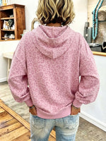 Cozy Soft Leopard Print Hoodie
