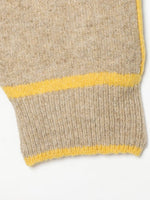 Chic Color Block Trim Knit Loungewear Set