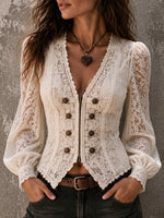 Bohemian Vintage Lace Top