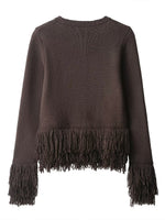 Stylish And Elegant Knit Cardigan With 3d Floral Appliqués.