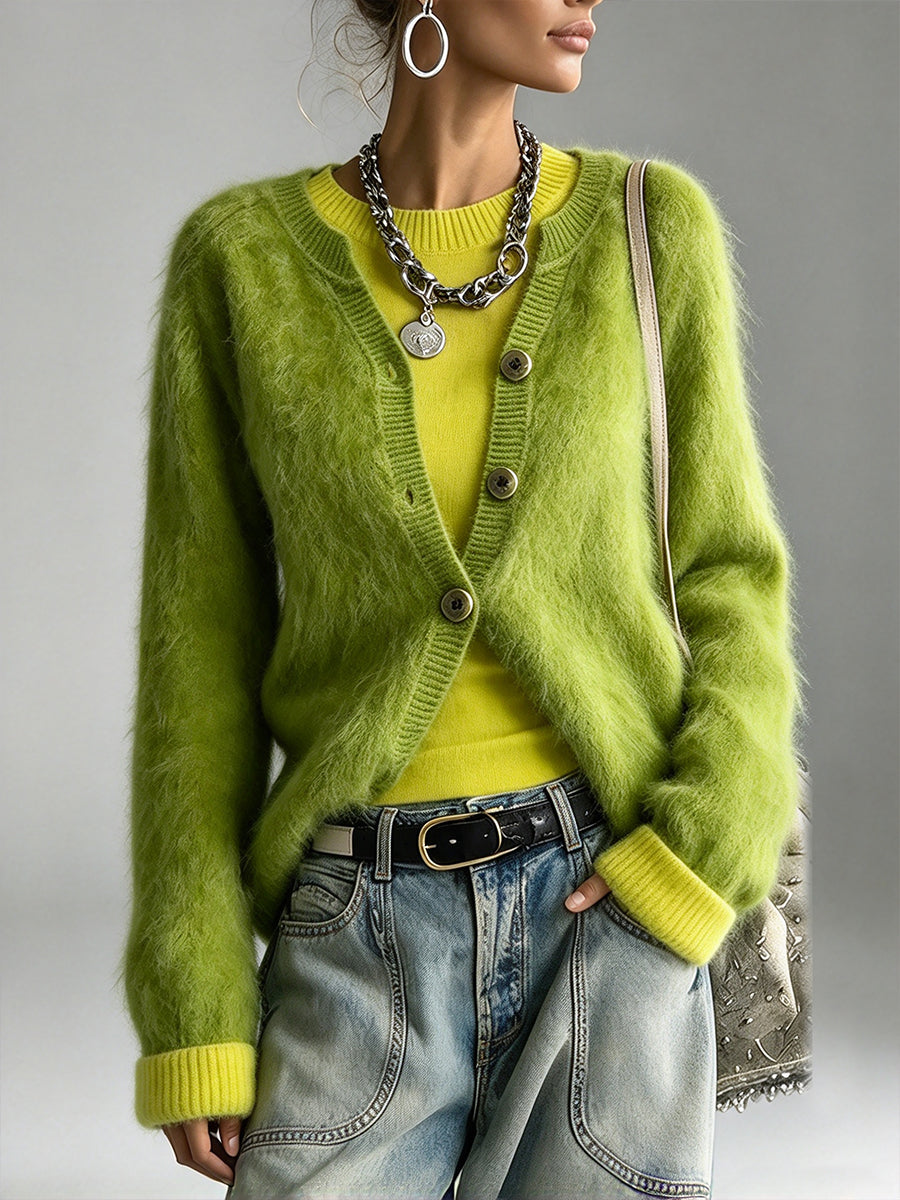Cozy Slim-fit Fine-knit Sweater