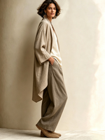 Bohemian Style Casual Cotton And Linen Three-piece Set