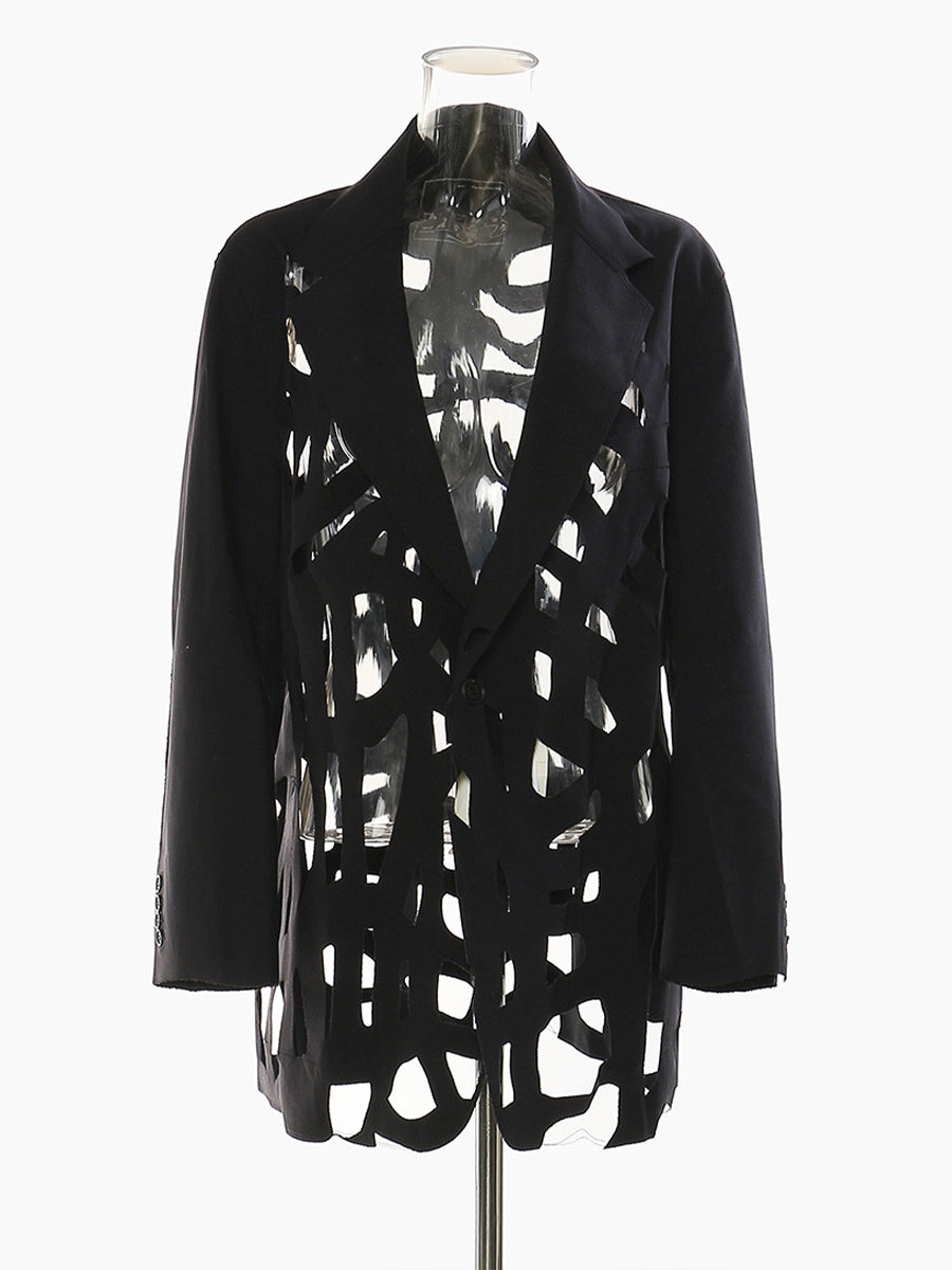 Stylish Cut-out Blazer