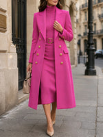 Elegant And Classic Long Coat