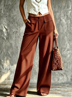 High Quality Corduroy Wide-Leg Pants