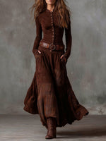 Women's Stand Collar Long Sleeve Slim Fit Plaid Print Asymmetrical Patchwork Dress